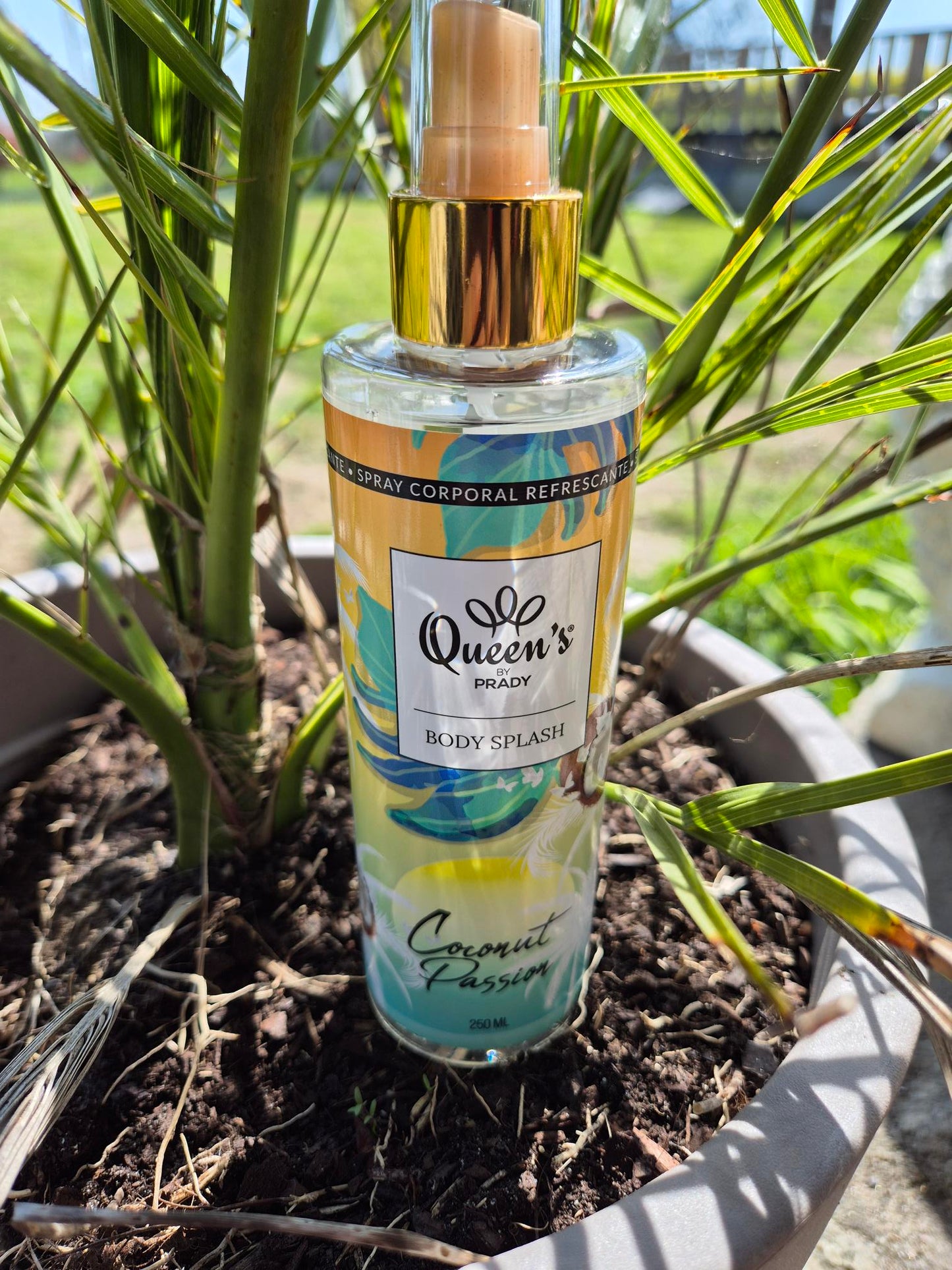 Brûme corporel de la collection Queen's Prady.250ML . COCONUT PASSION. Inspiration du coconut