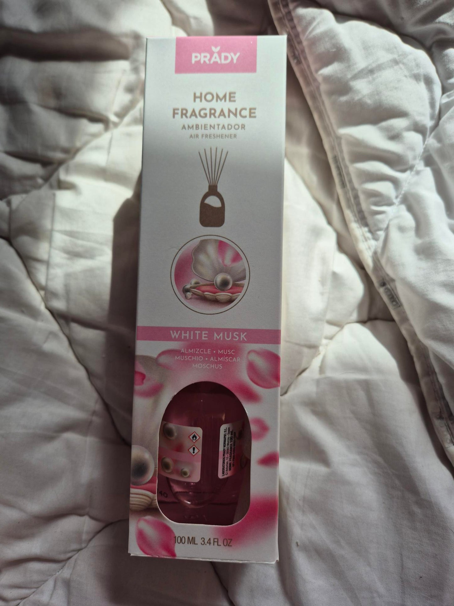 DIFFUSEUR DE PARFUM MAISON .100ML.WHITE MUSK ( Dupe du Yara Blanc )