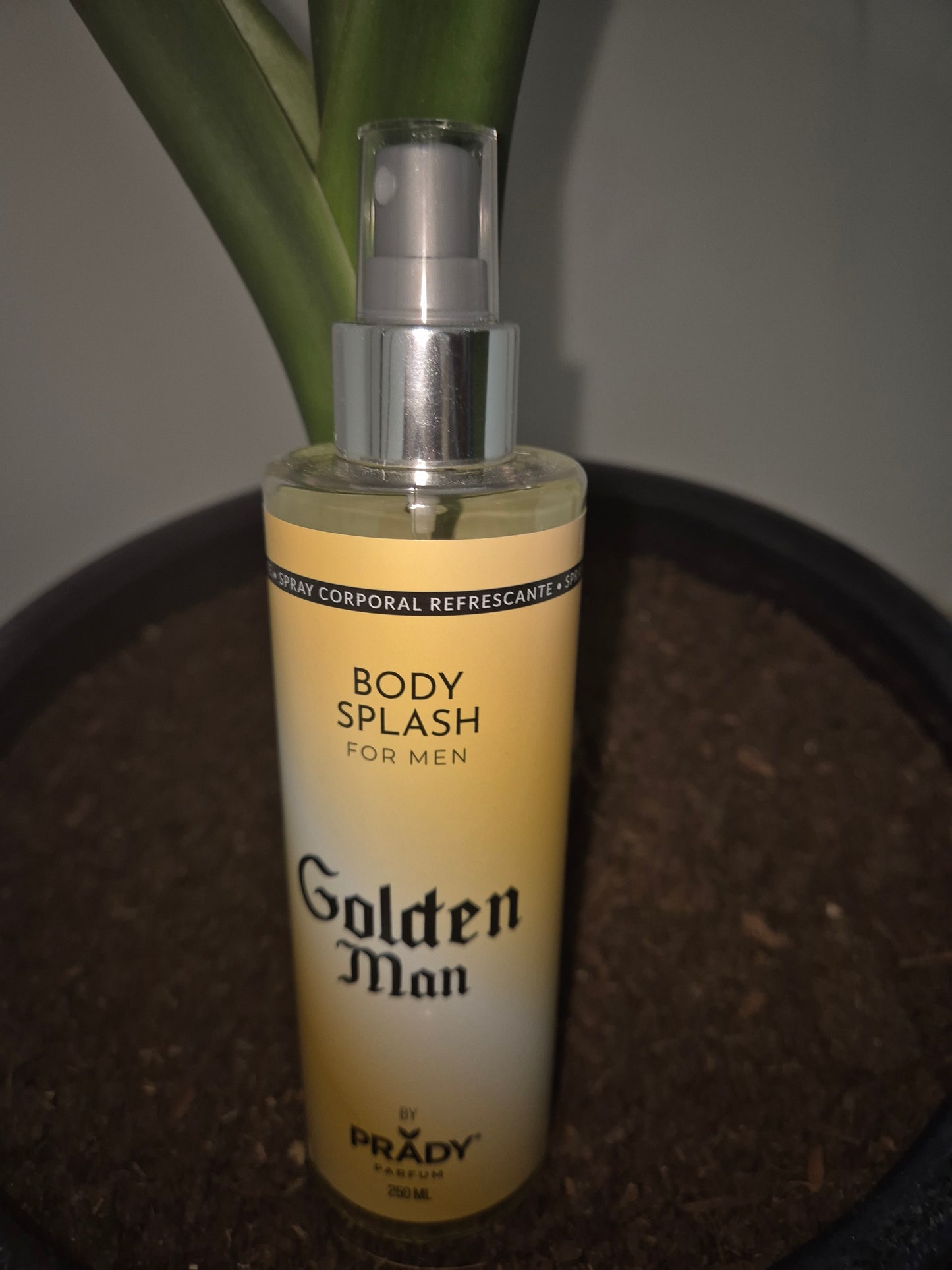 BRUME CORPOREL DE LA COLLECTION QUENN'S PRADY HOMME EN 250M ML. GOLD MAN ( Inspi One Million)