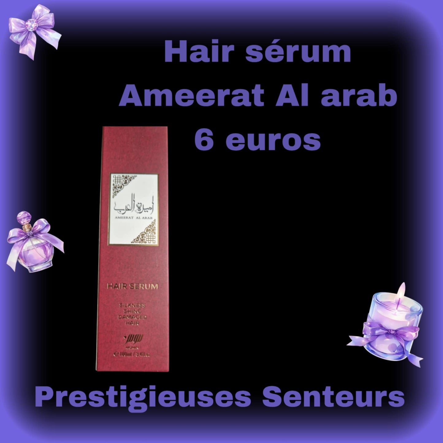 Sérum cheveux .100ml