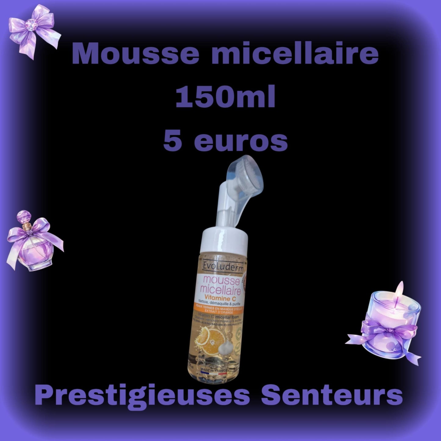 Mousse micellaire. 150ml