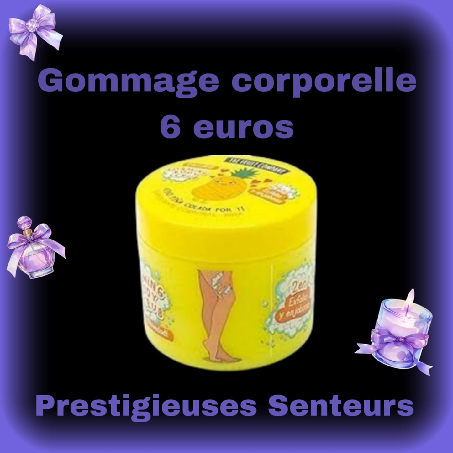 Exfoliant 2en1. The fruit company. 400ml . Parfum Ananas đ Pina colada