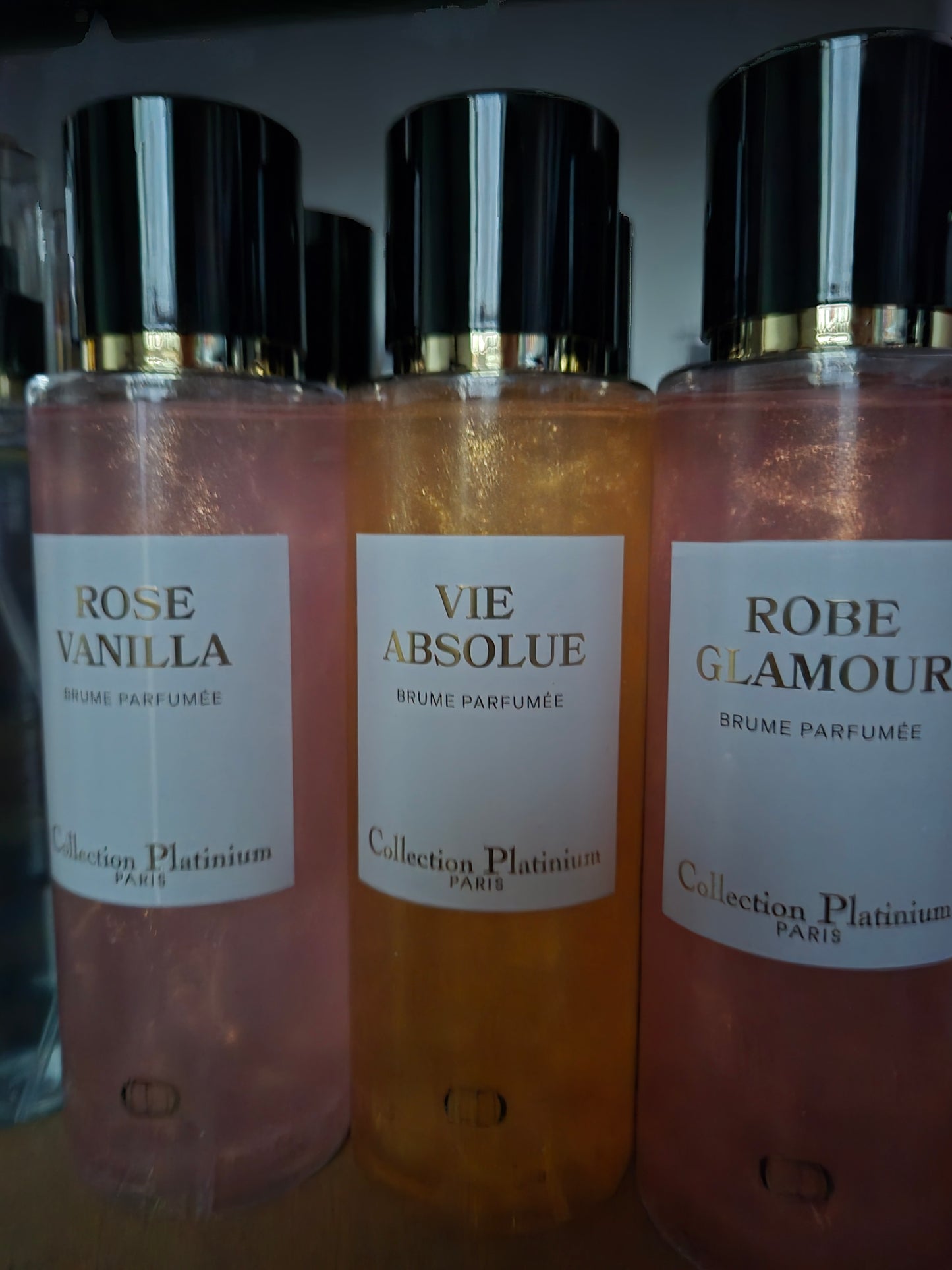 Brûme corps et cheveux pailletée au choix . 250ml