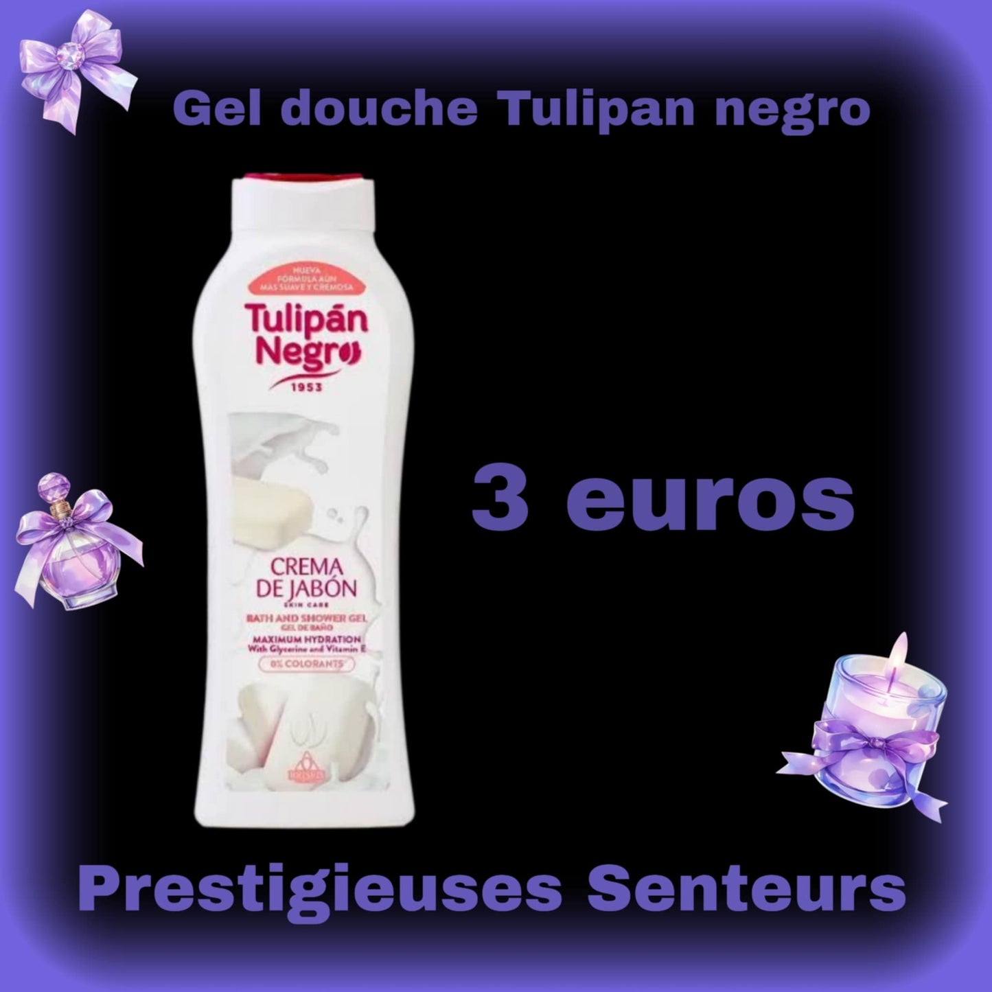 Gel Douche 650 ml Crème de Savon