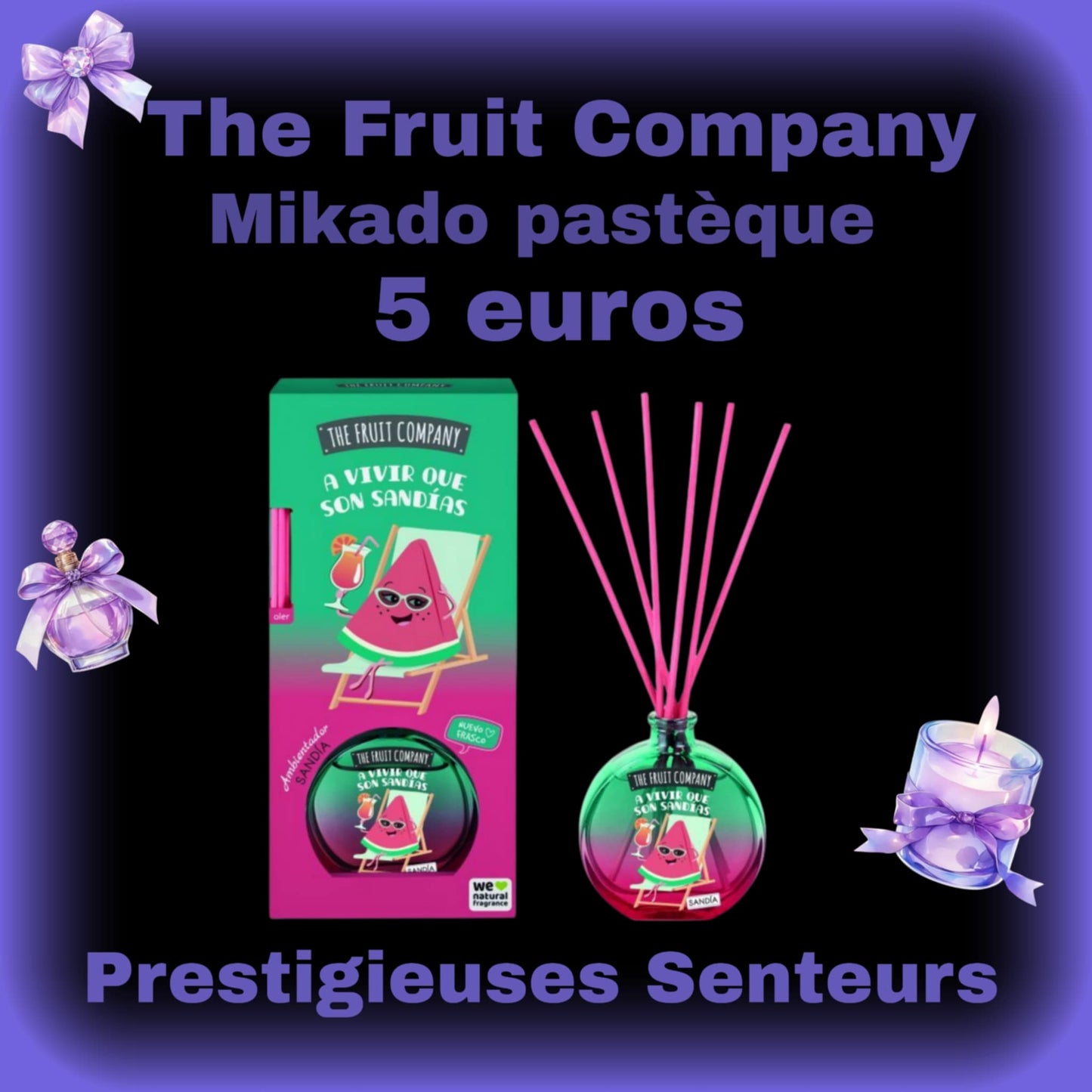 Mikado fruit company. Parfum Pastèque 🍉
