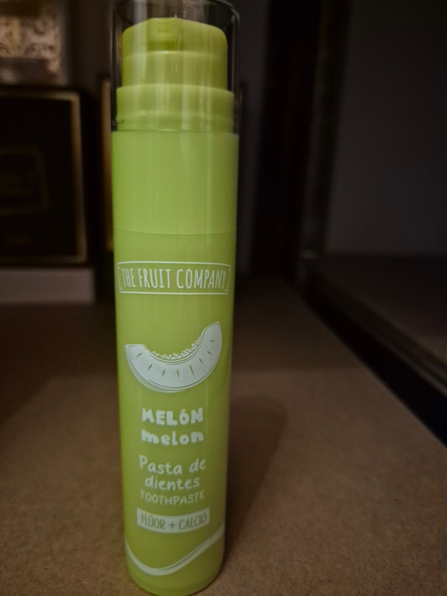 Dentifrice. The fruit company. 60g.Parfum melon đ