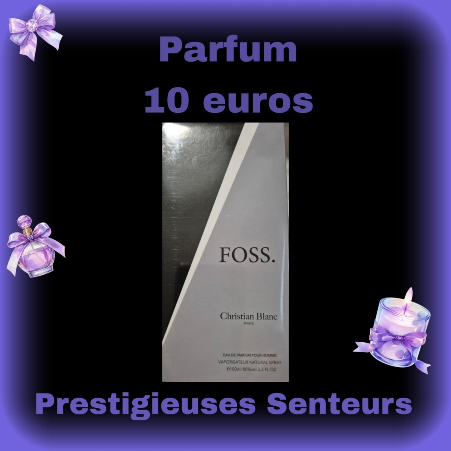Parfum collection Christian Blanc. 100ml