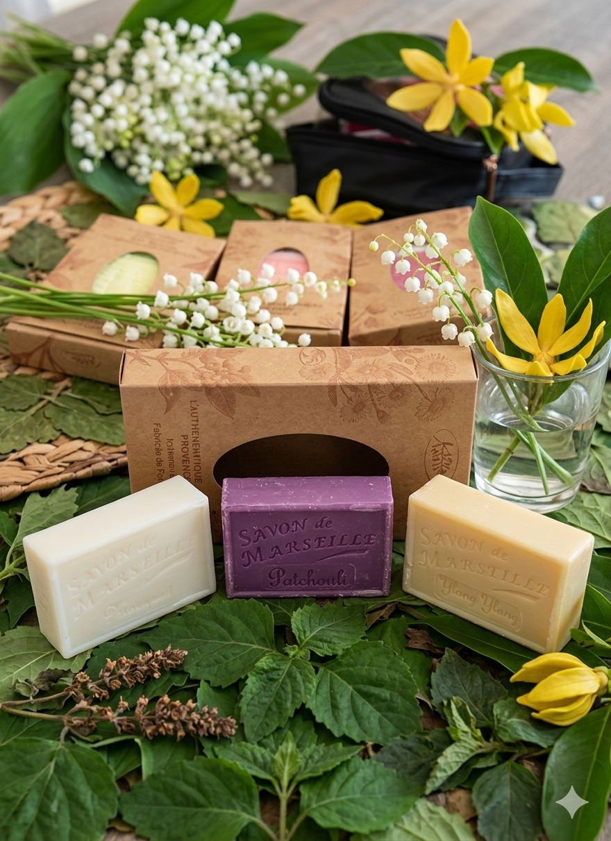 Savon de marseille parfumée