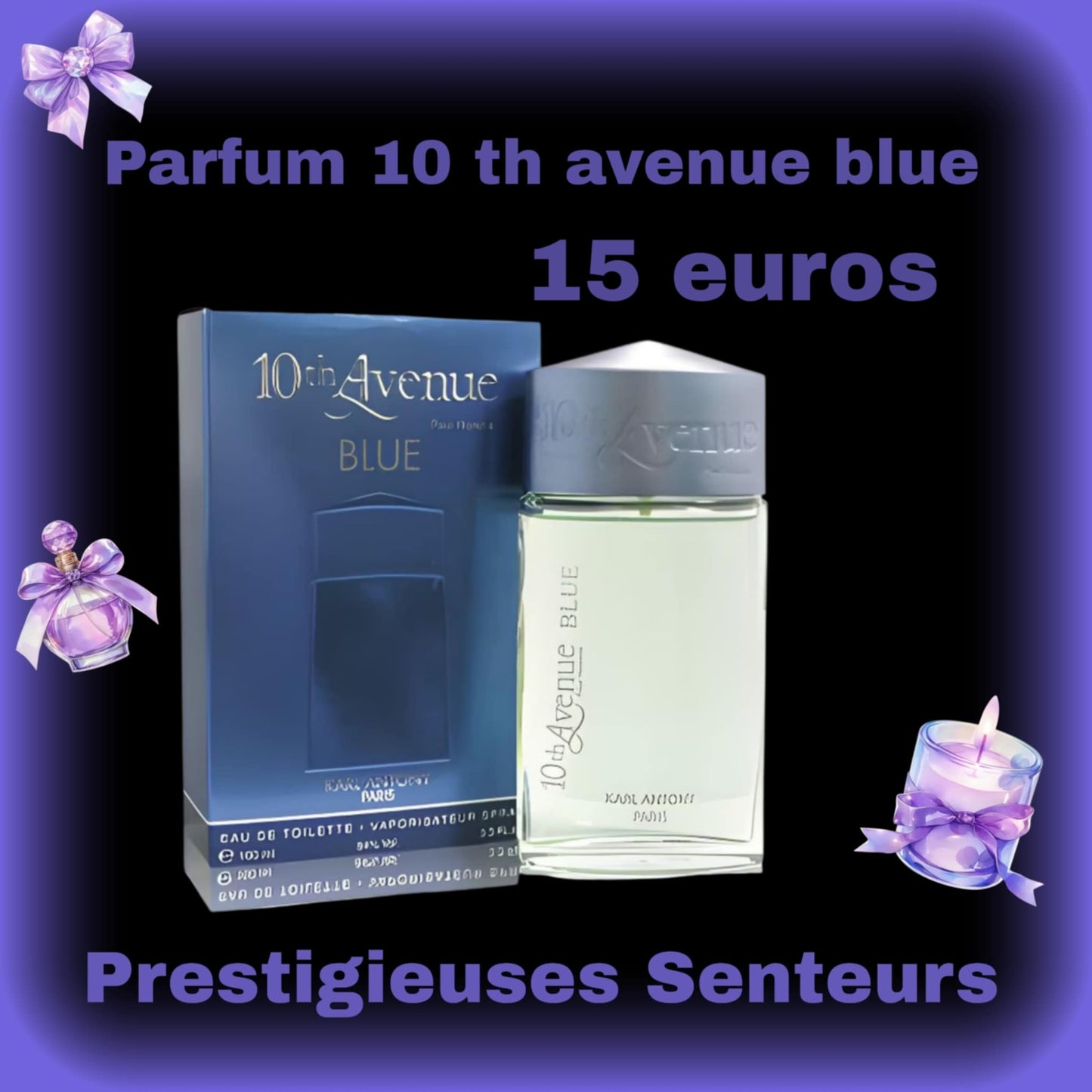 Parfum 10 th avenue blue .100ml