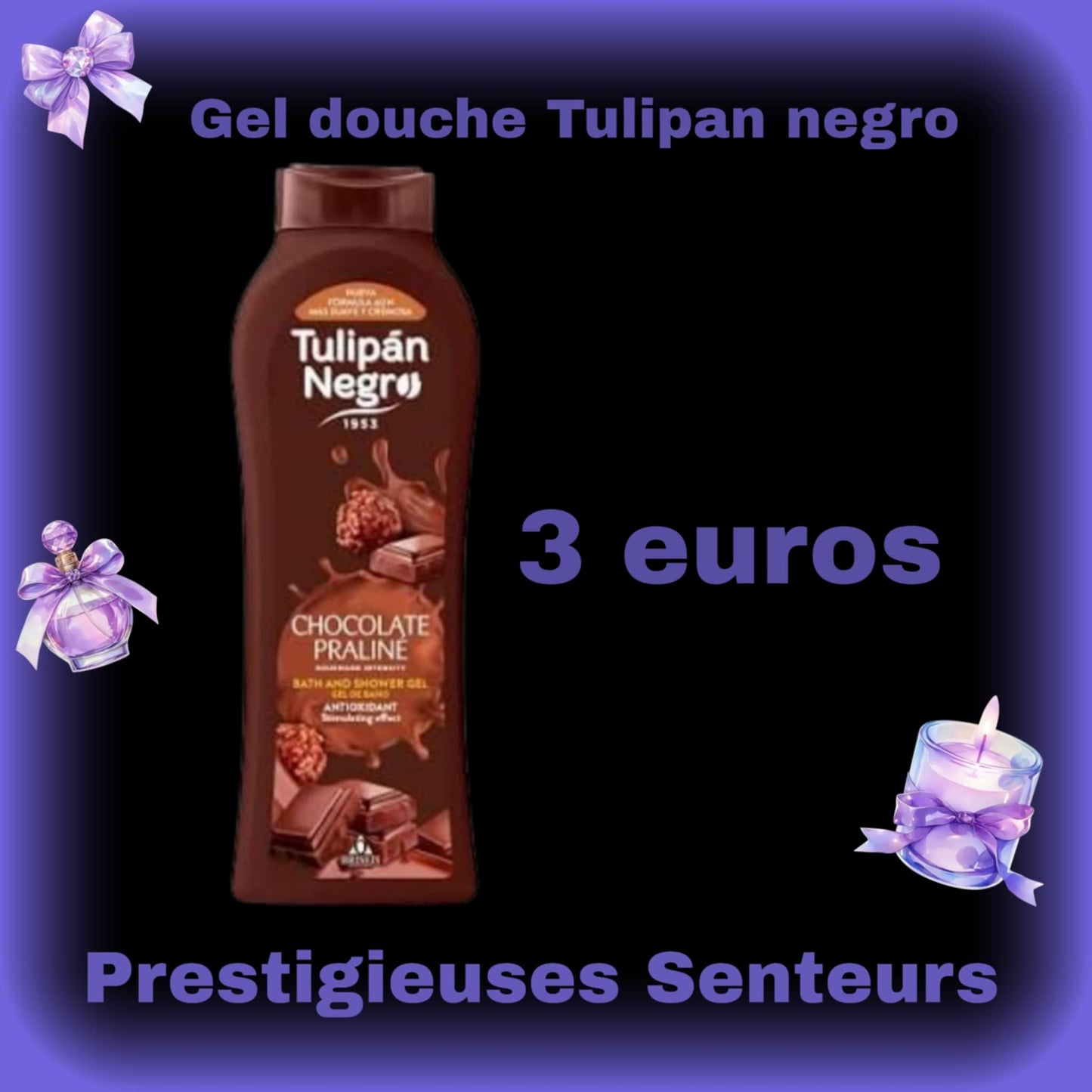 GEL DOUCHE 650ML . CHOCOLAT PRALINE