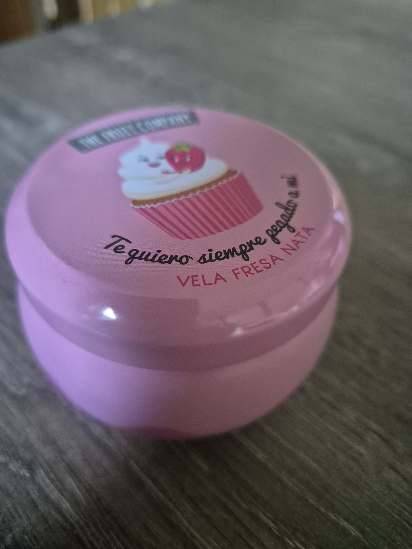 Bougie parfum fraise
