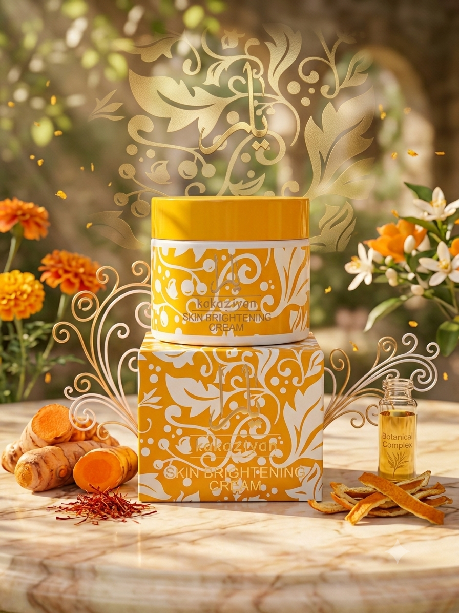 Crème éclaircissante pour le visage et le cou. 50gr