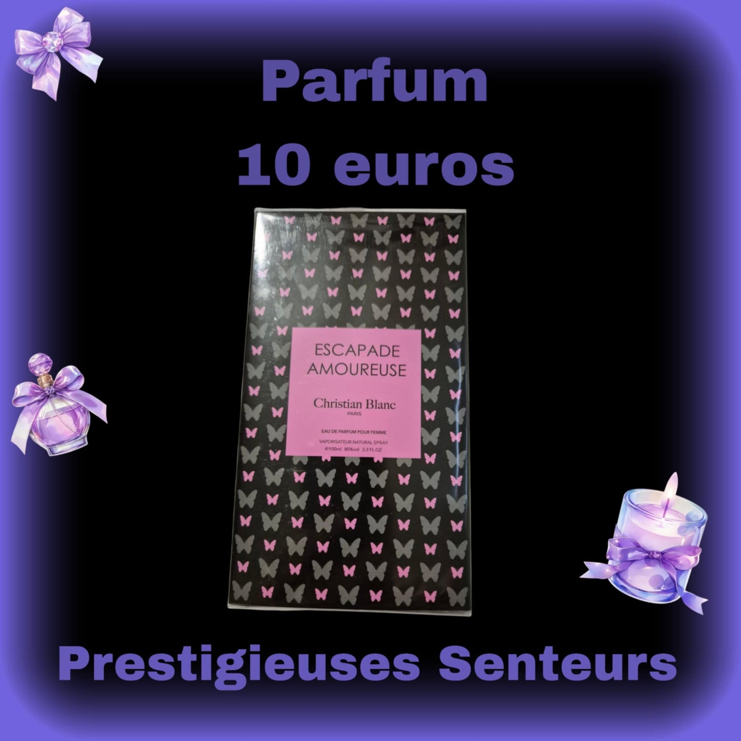 Parfum collection Christian Blanc. 100ml