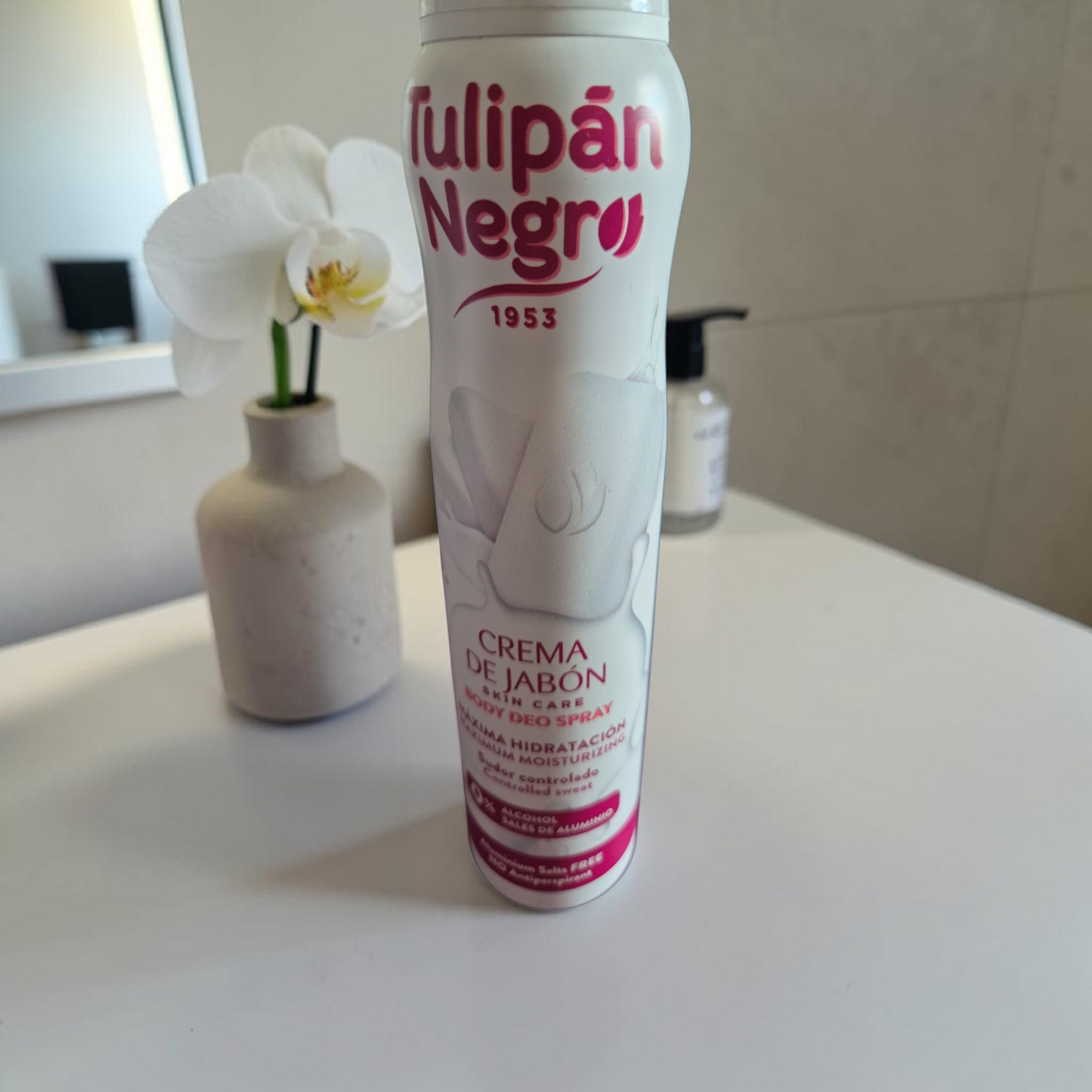 Déodorant Tulipan Negro. Crème de Savon 200ml