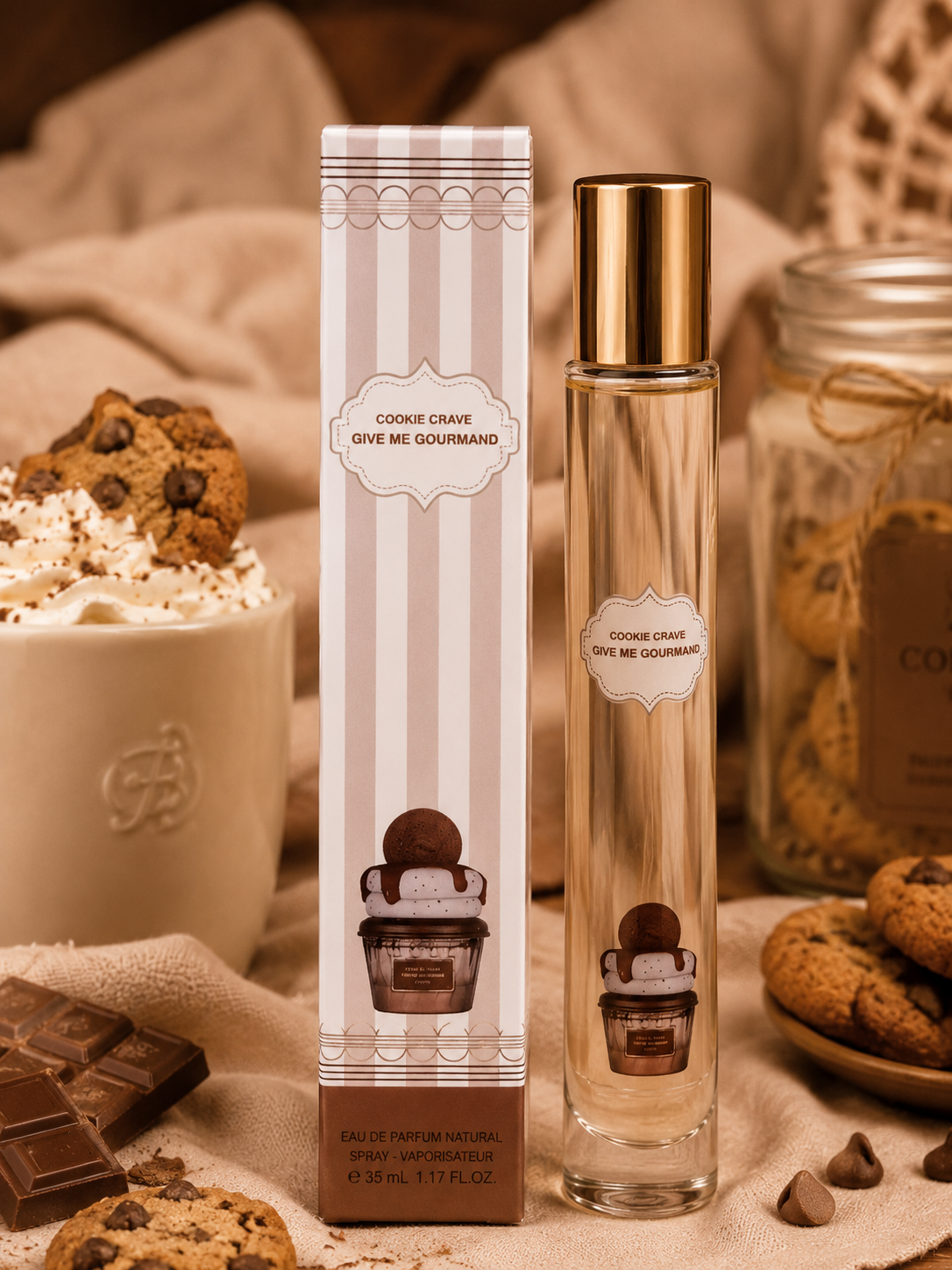 Parfum 35ml : Cookie crave