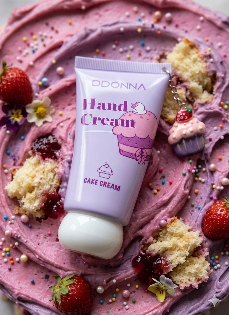 Crème pour les mains.50ml. Cake à la crème