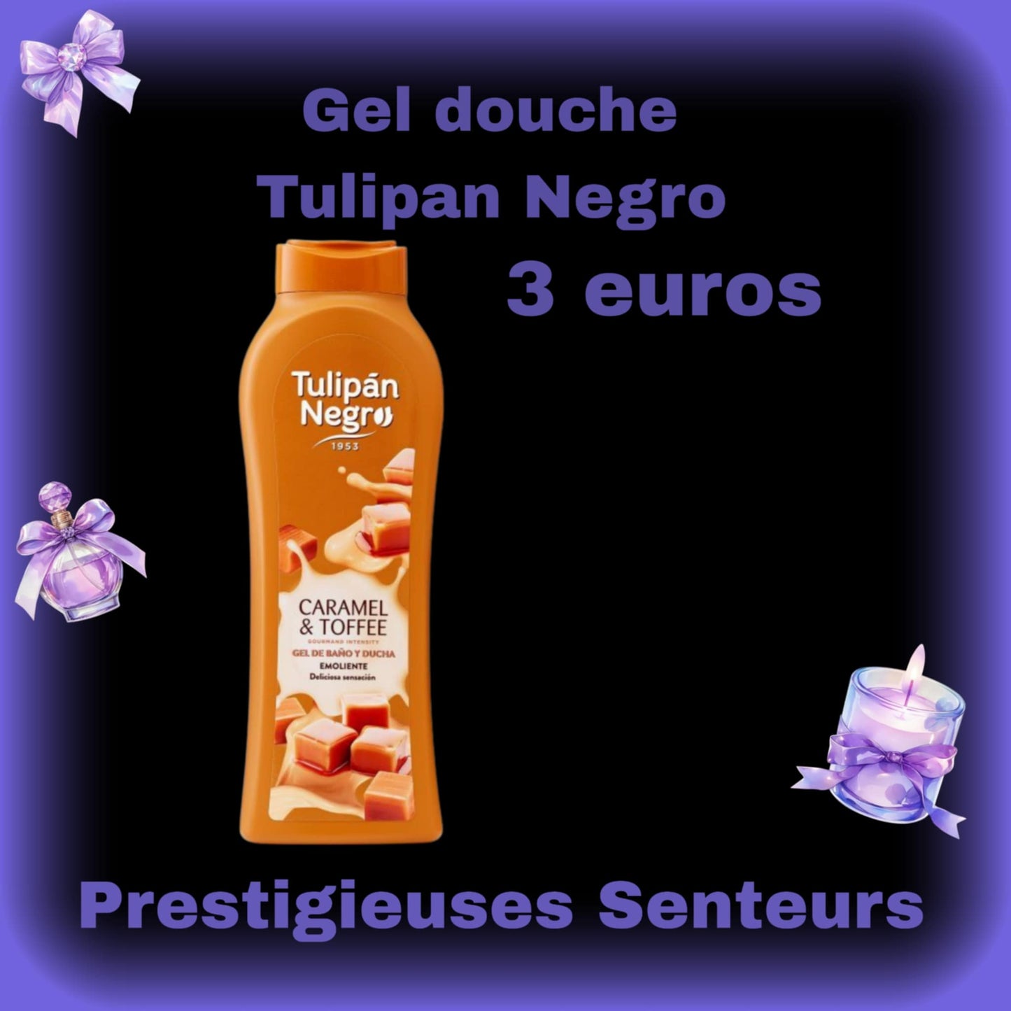 Gel Douche 650 ml Caramel & Toffee Caramel / Beurre Salé