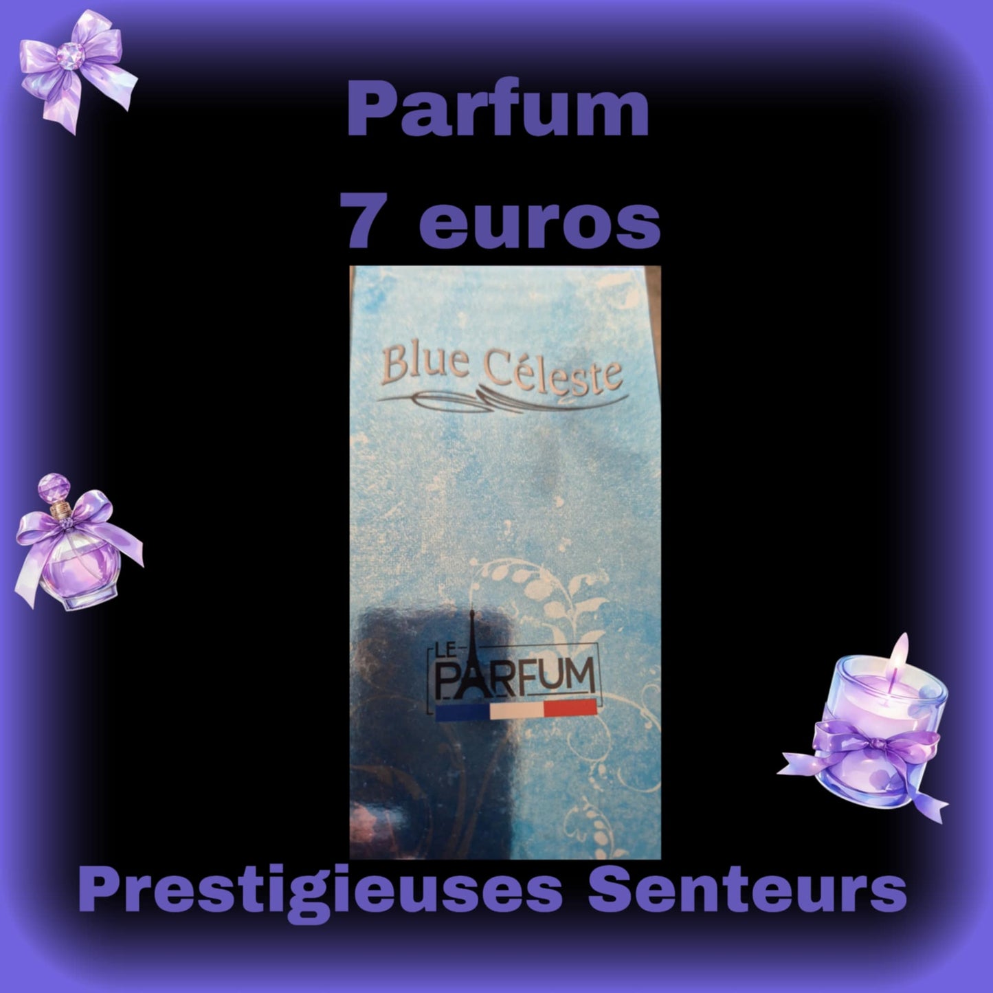 Parfum femme 75ml . Dupe du Light Blue de Dolce Gabanna