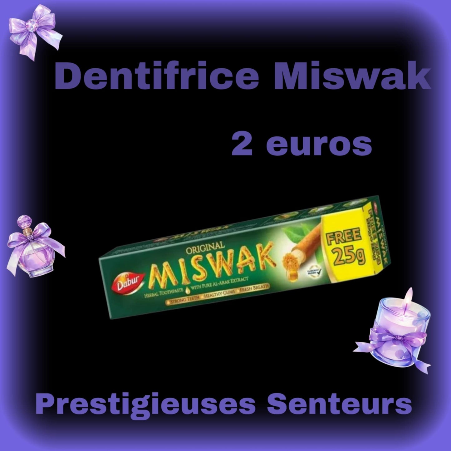 Dentifrice Miswak . 25g