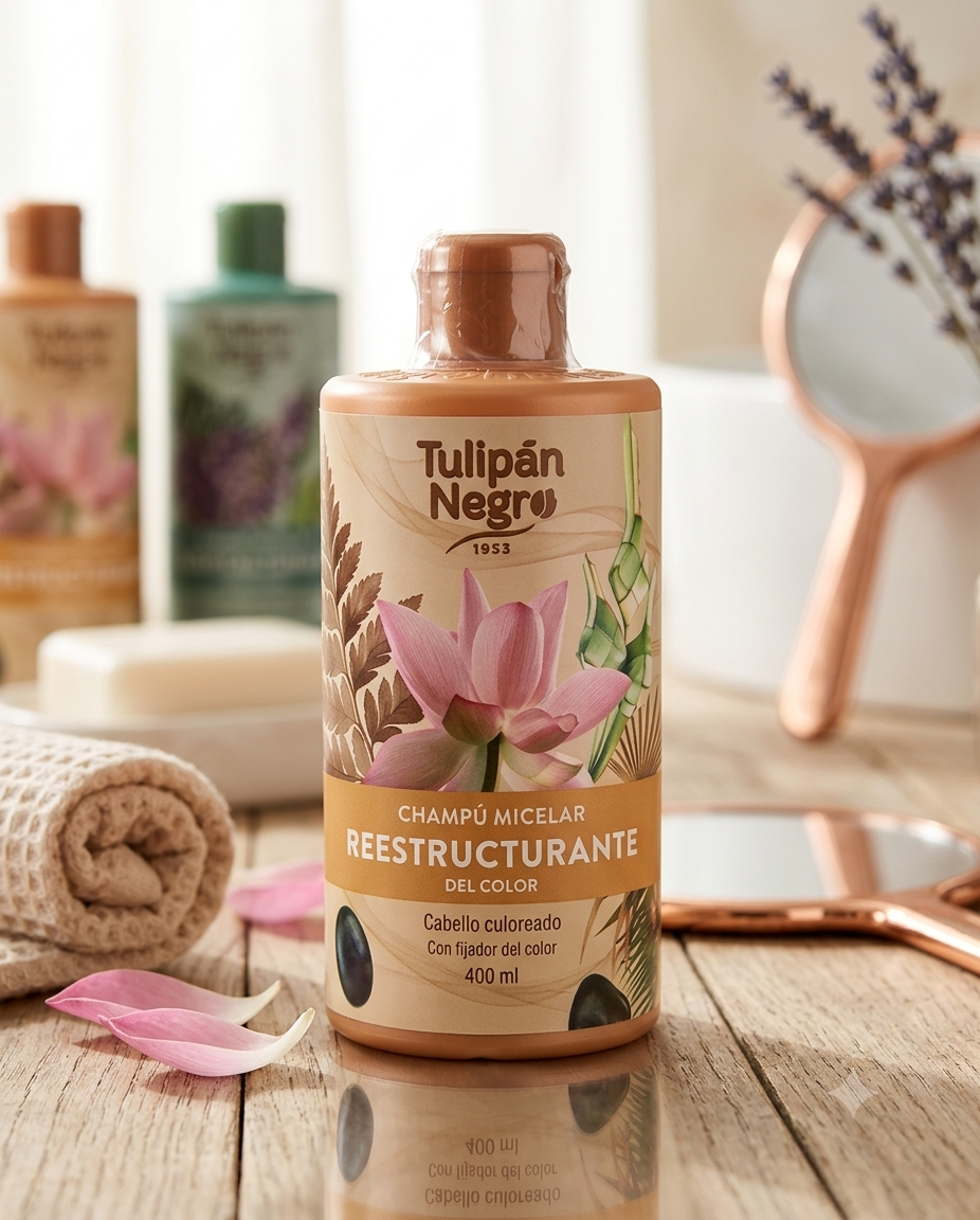 Shampooing Micellaire Restructurant couleur . 400ml