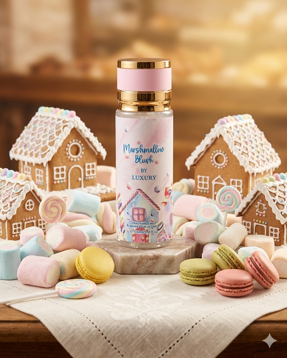 Brûme pour le corps . Marsmallow . 100ml