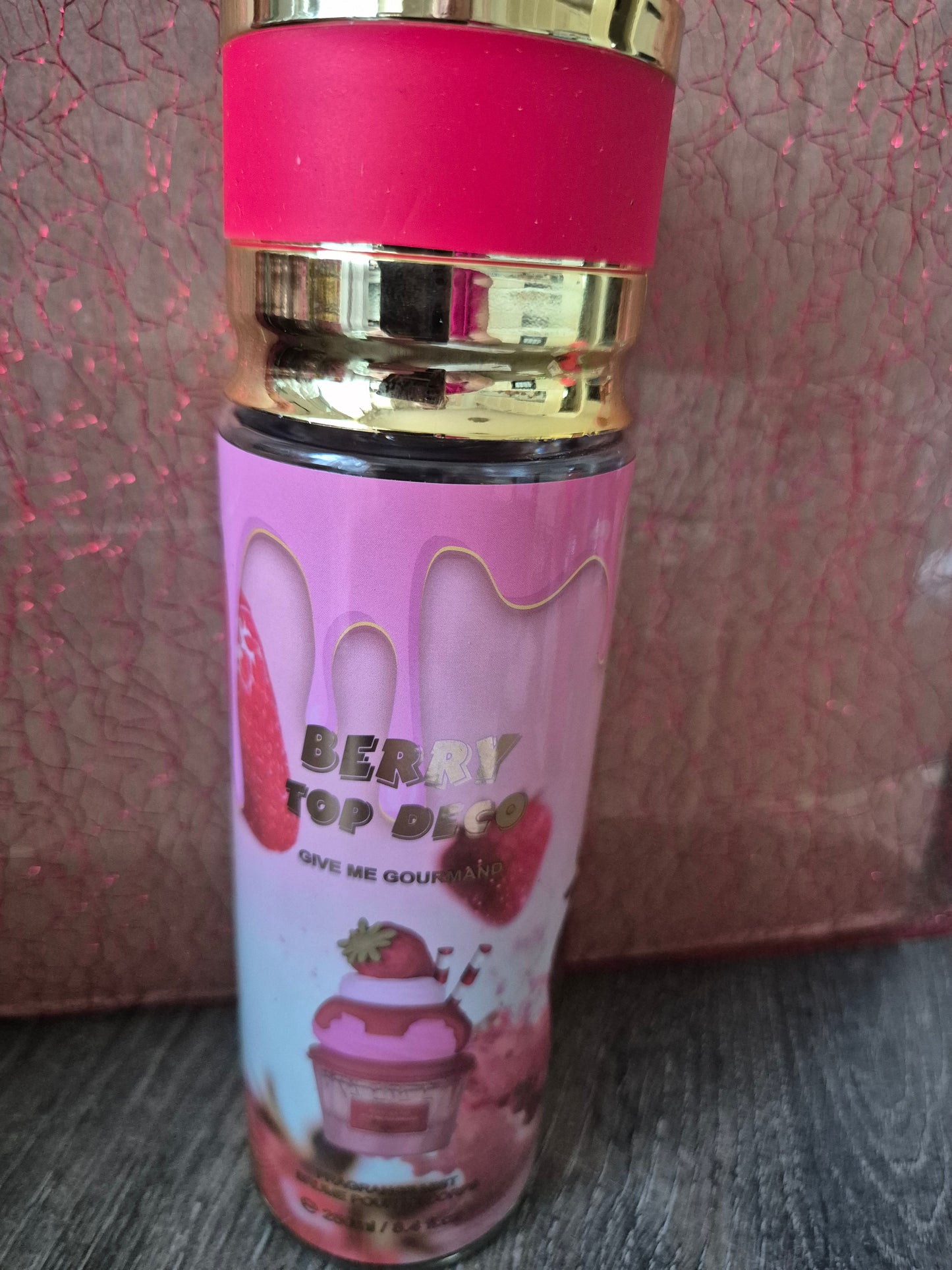 Brume corps et cheveux 250ml . Gâteau à la fraise