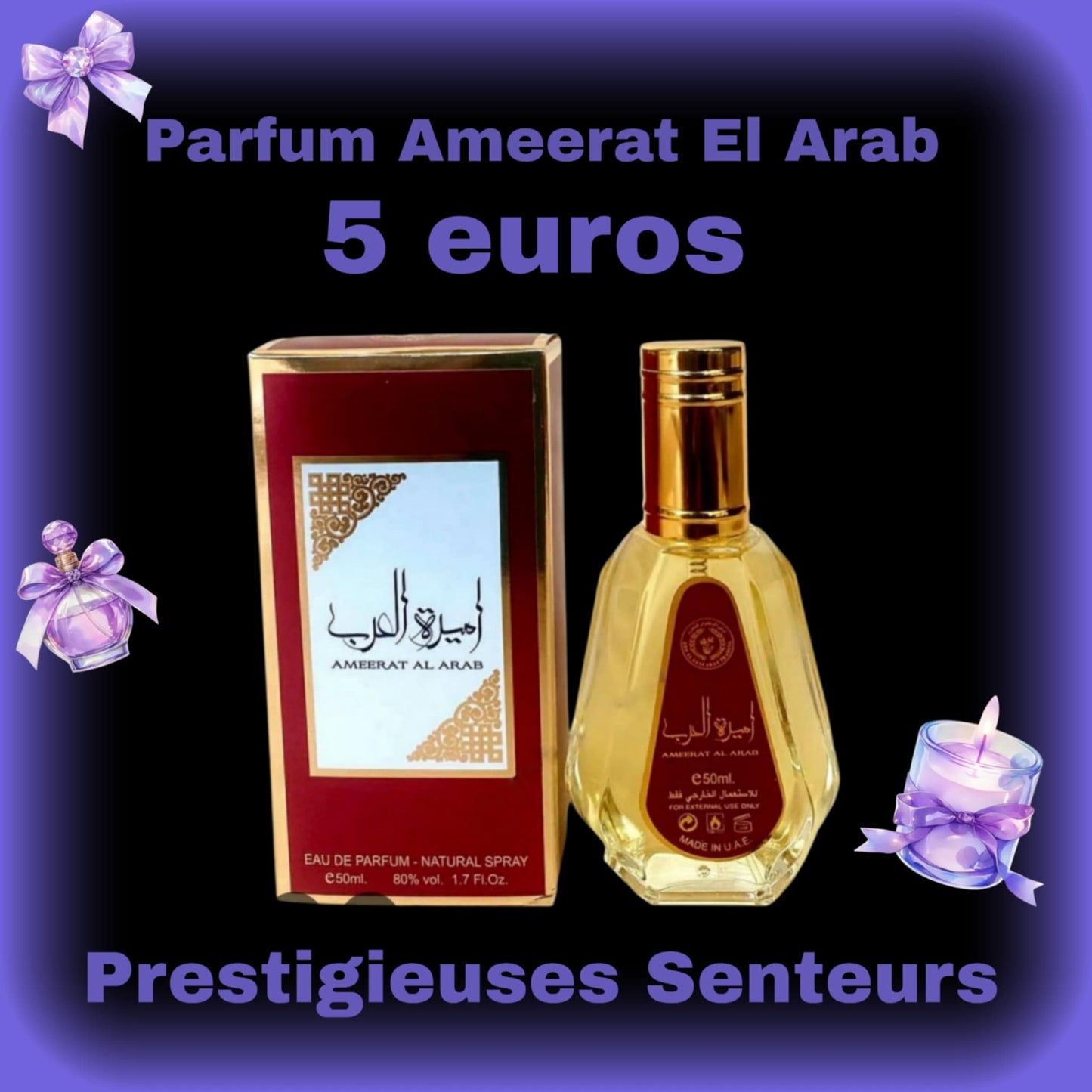 PARFUM Dubaî Ameerat El Arab 50 ml