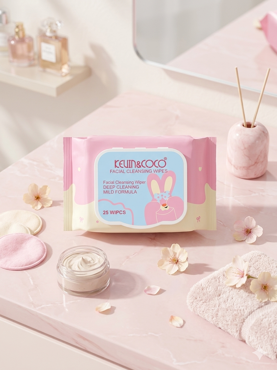 Lingettes pour le visage