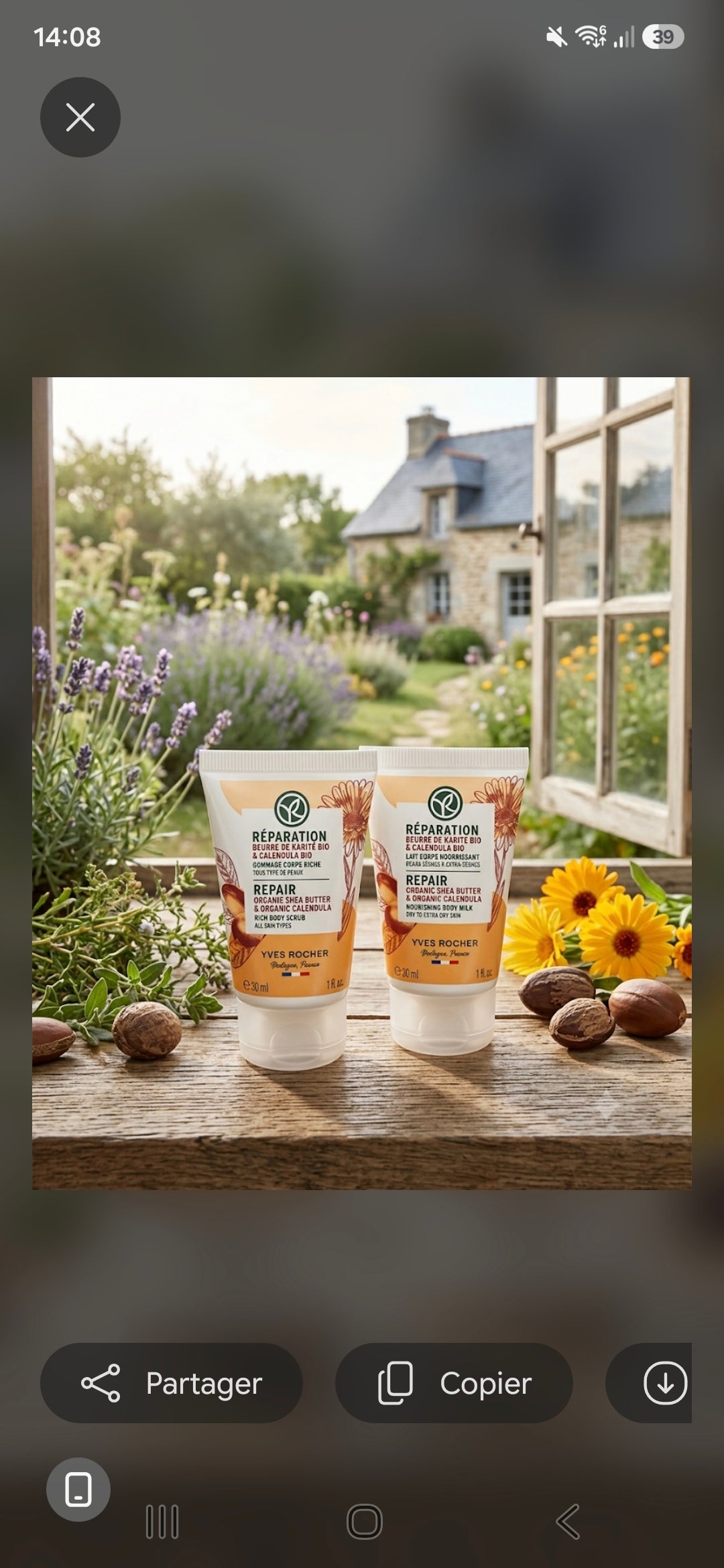 Duo beurre de karité bio & calendula bio
