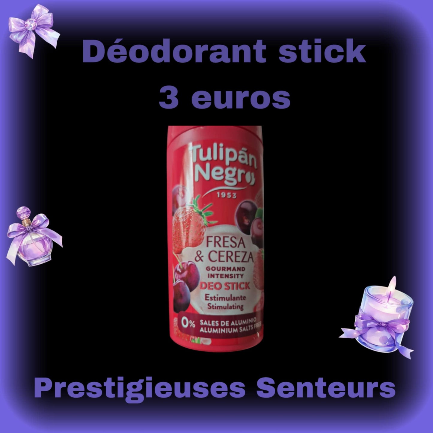 DĂ©o stick fraise đ cerise .60ml