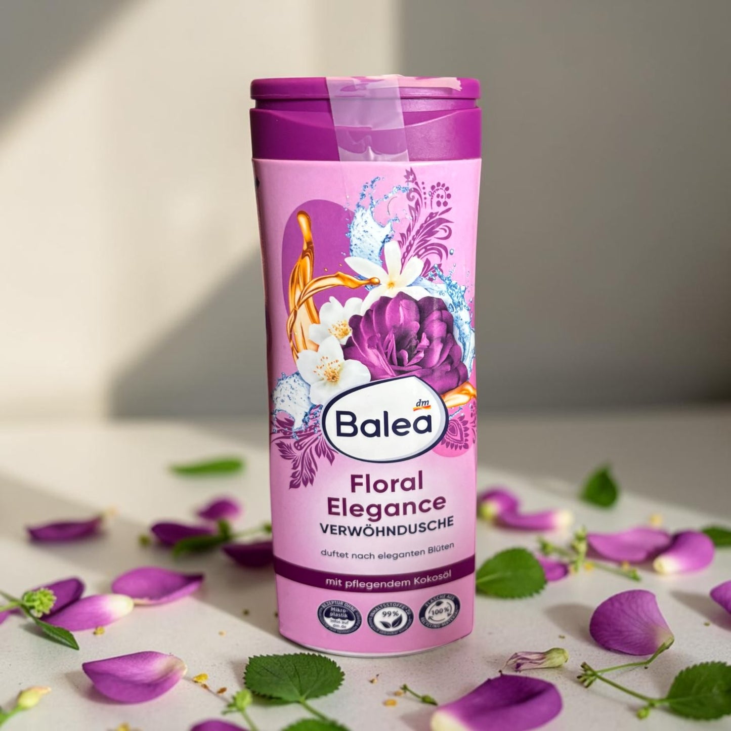 CrĂšme de douche Elegance florale đ