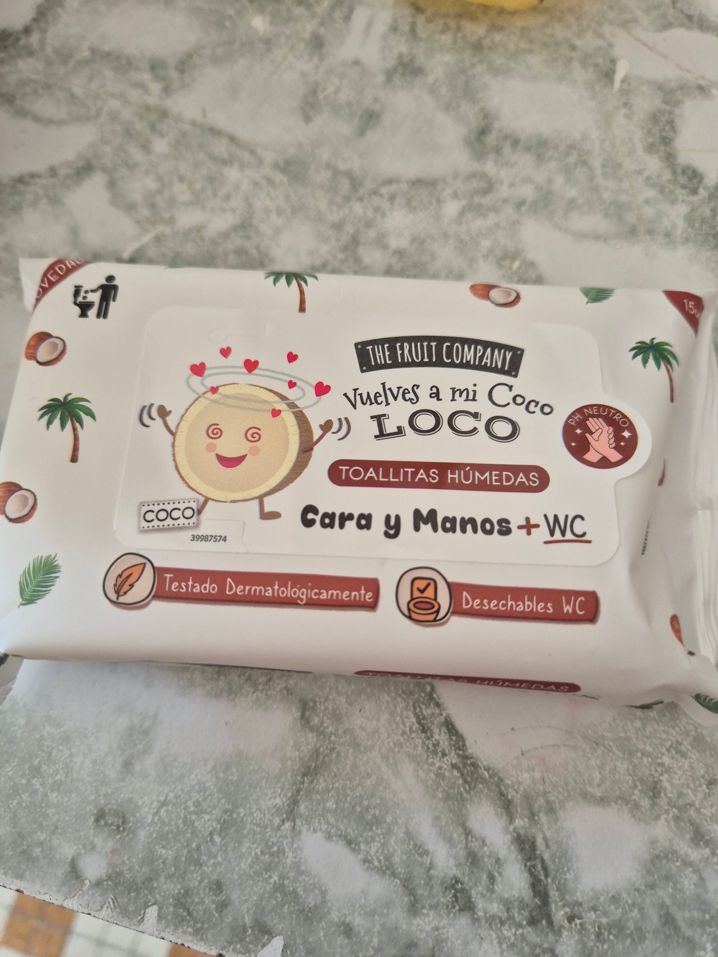 LINGETTES THE FRUIT COMPANY . COCO