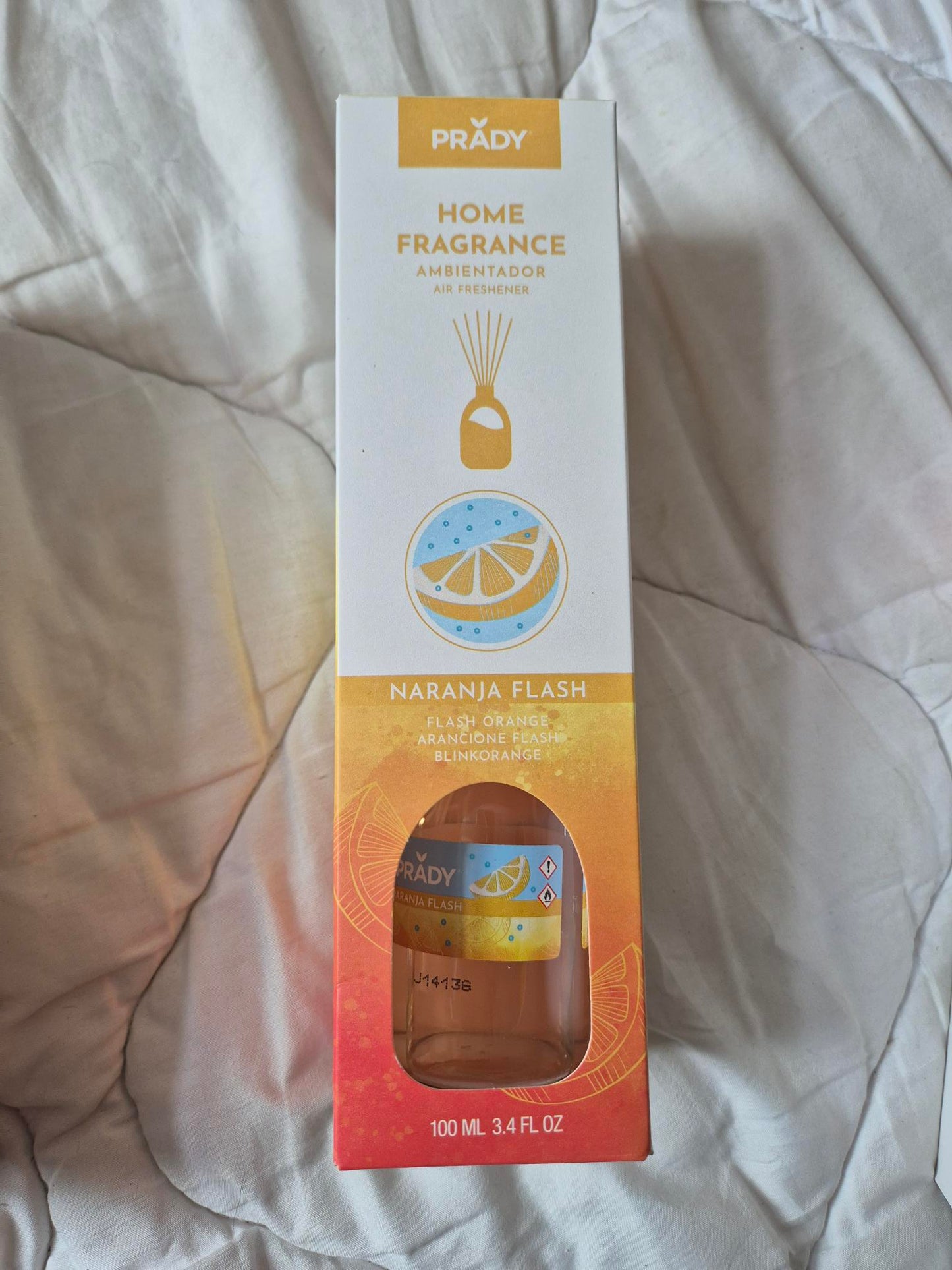 DIFFUSEUR DE PARFUM MAISON .100ML.NARANJA. DUPE DU YARA ORANGE