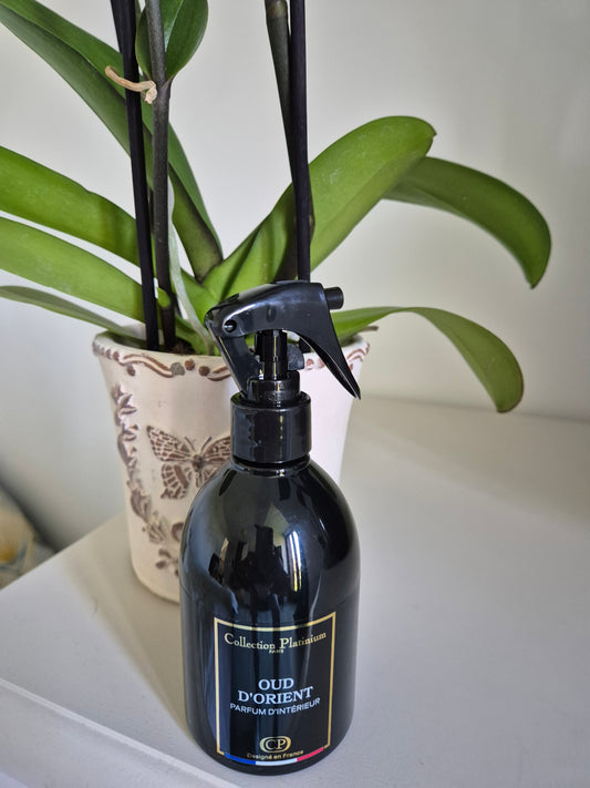 SPRAY TEXTILE DUBAÏ COLLECTION PLATINIUM 250ml . Oud  D'Orient