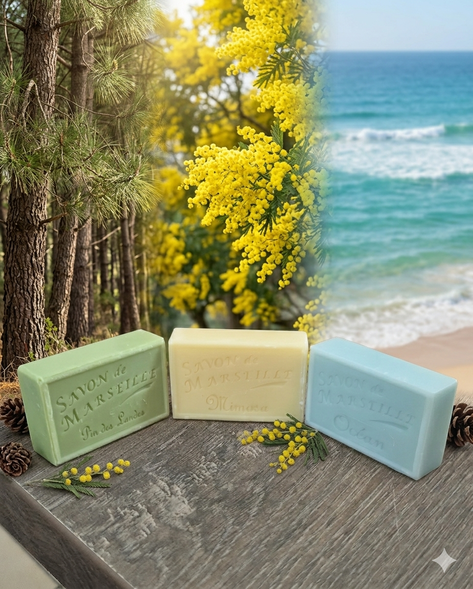 Savon de marseille parfumée