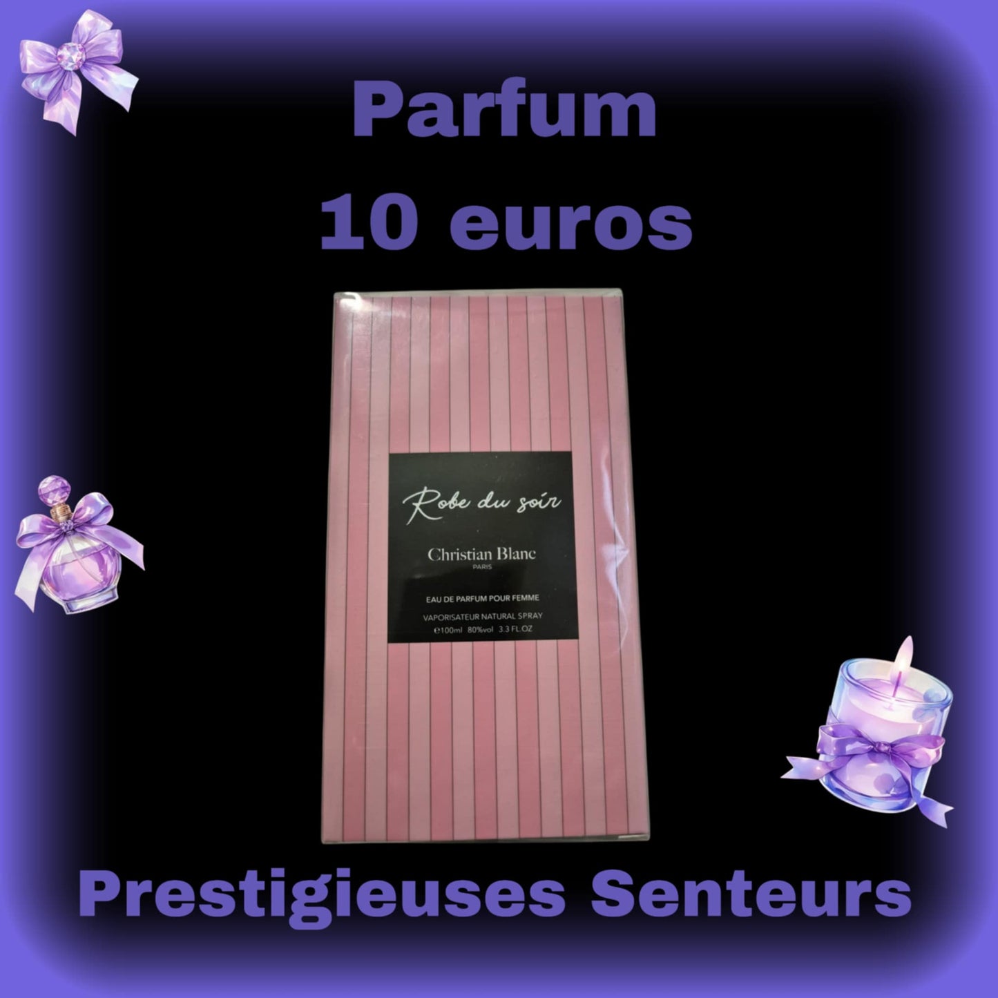 Parfum collection Christian Blanc en 100ml