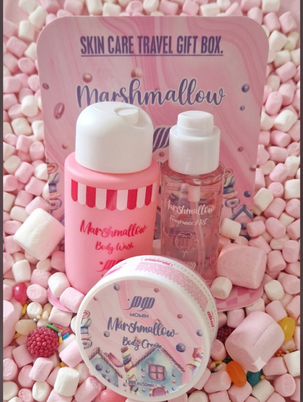 Ensemble de voyage au Marshmallow ( Momin )