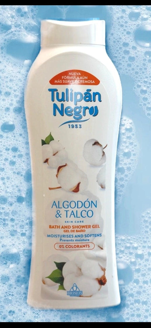 Gel douche fleur de Coton & talc