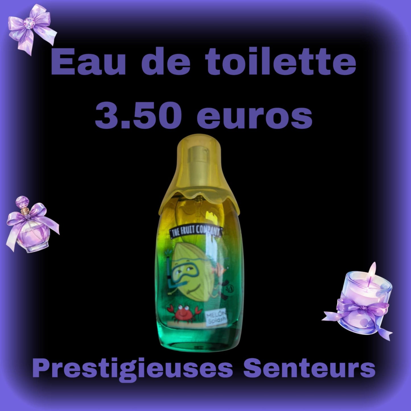 Eau de toilette. The fruit company. Parfum melon 🍈. 40ml