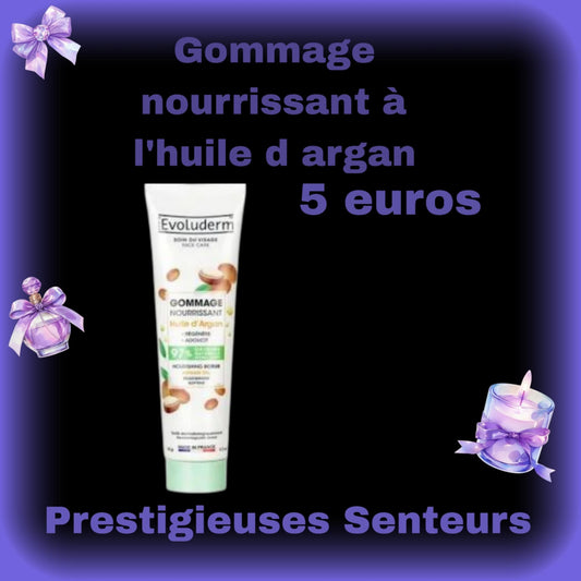 Gommage nourrissant 150gr. À l'huile d argan
