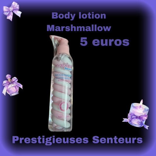 Body lotion . Parfum Marshmallow .200ml .