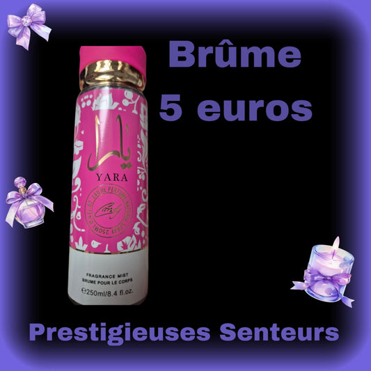 Brume yara candy. 250ml