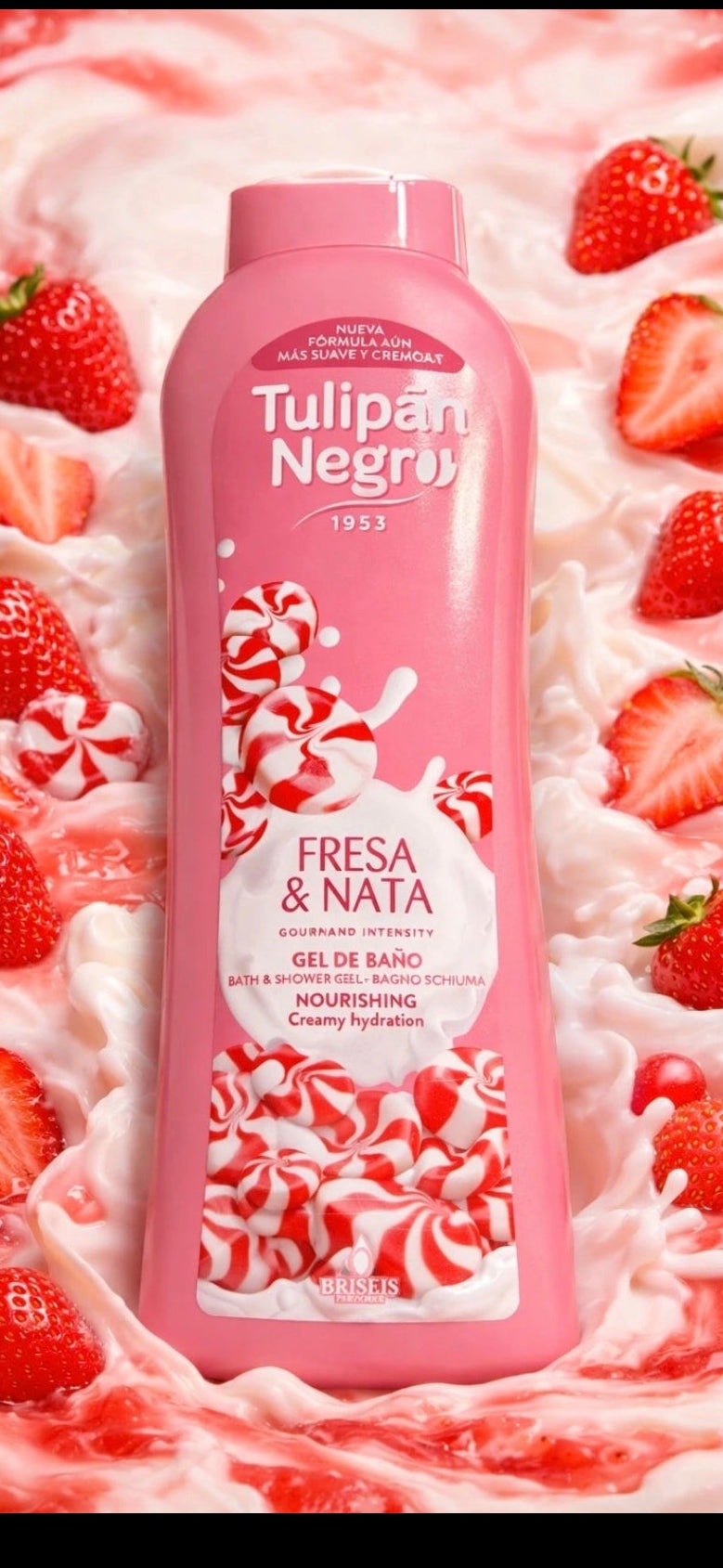 Gel douche . bonbons fraise crème .650ml