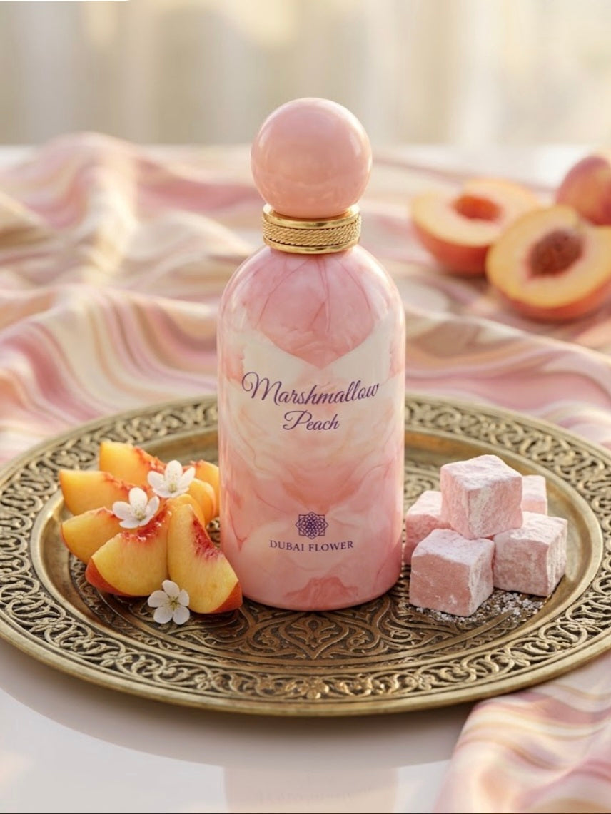 Eau de parfum Marshmallow Peach de Dubai Flower