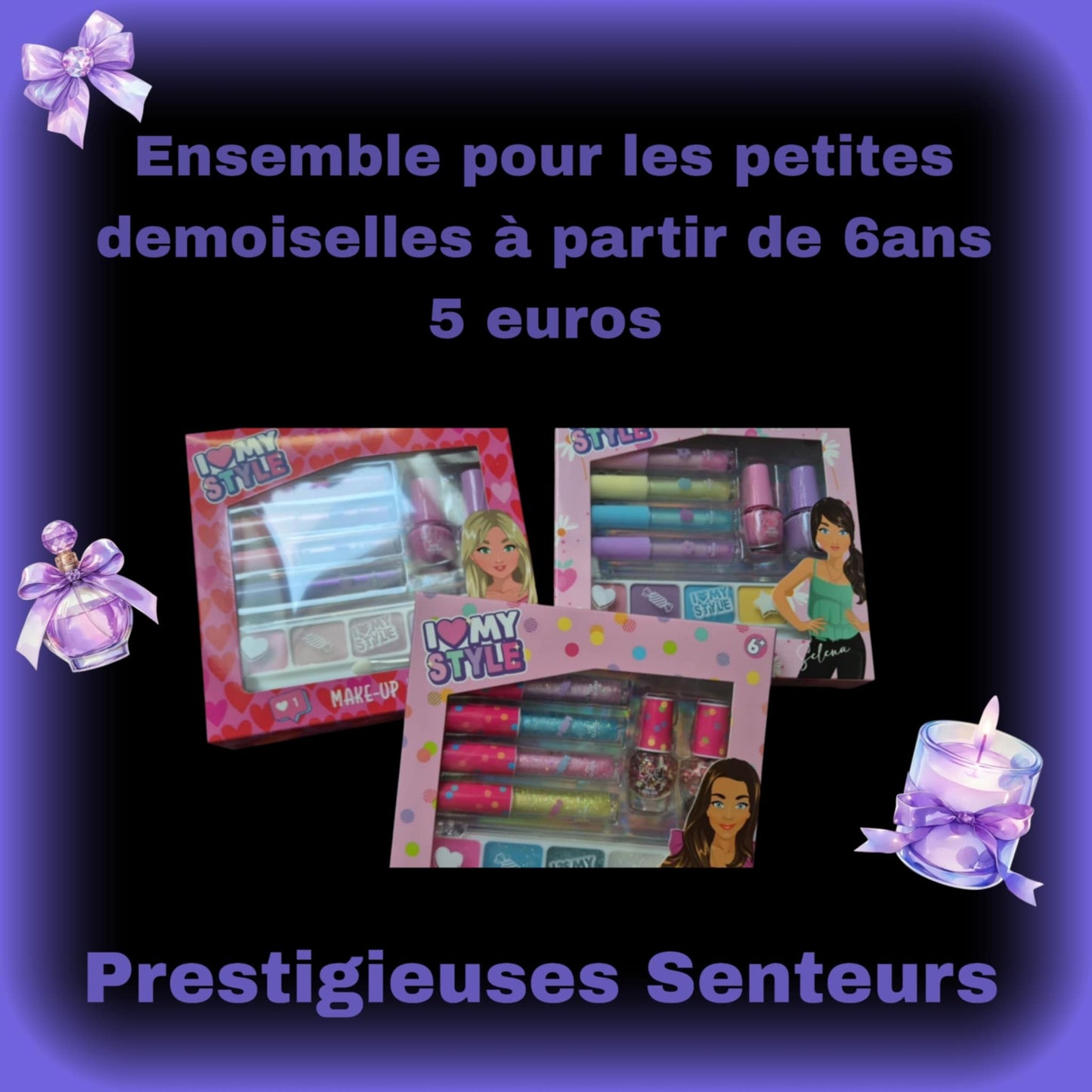 Coffret pour les petites demoiselles à partir de 6ans