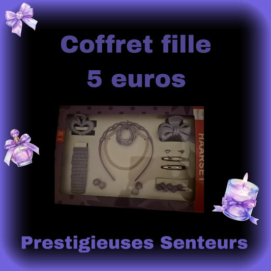 Coffret coiffage pour petite demoiselle