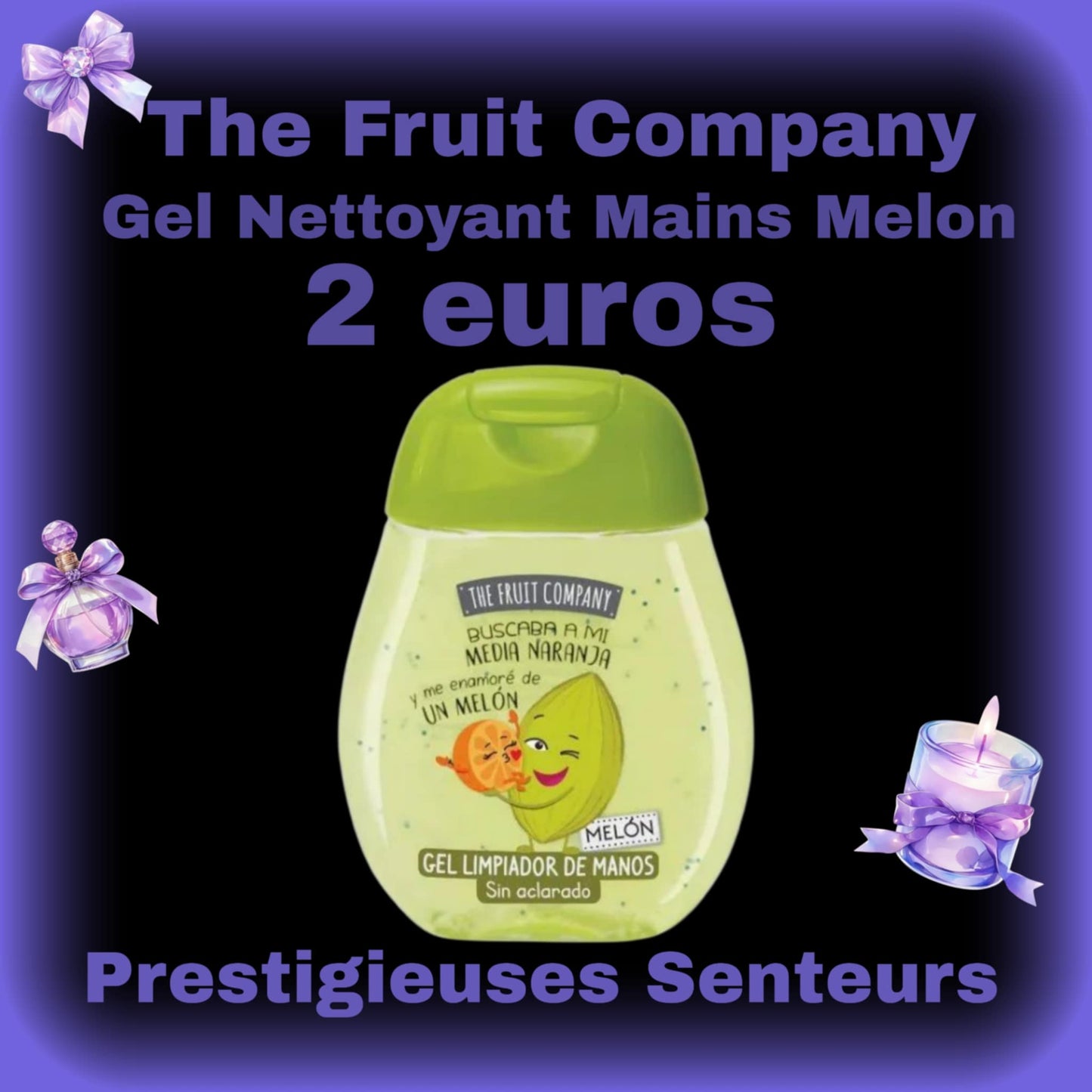 Gel mains ✋️ .fruit company 45ml.parfum melon 🍈