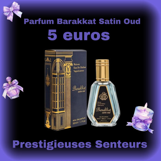 PARFUM DUBAI BARAKKAT SATIN OUD inspiré de OUD SATIN MOOD