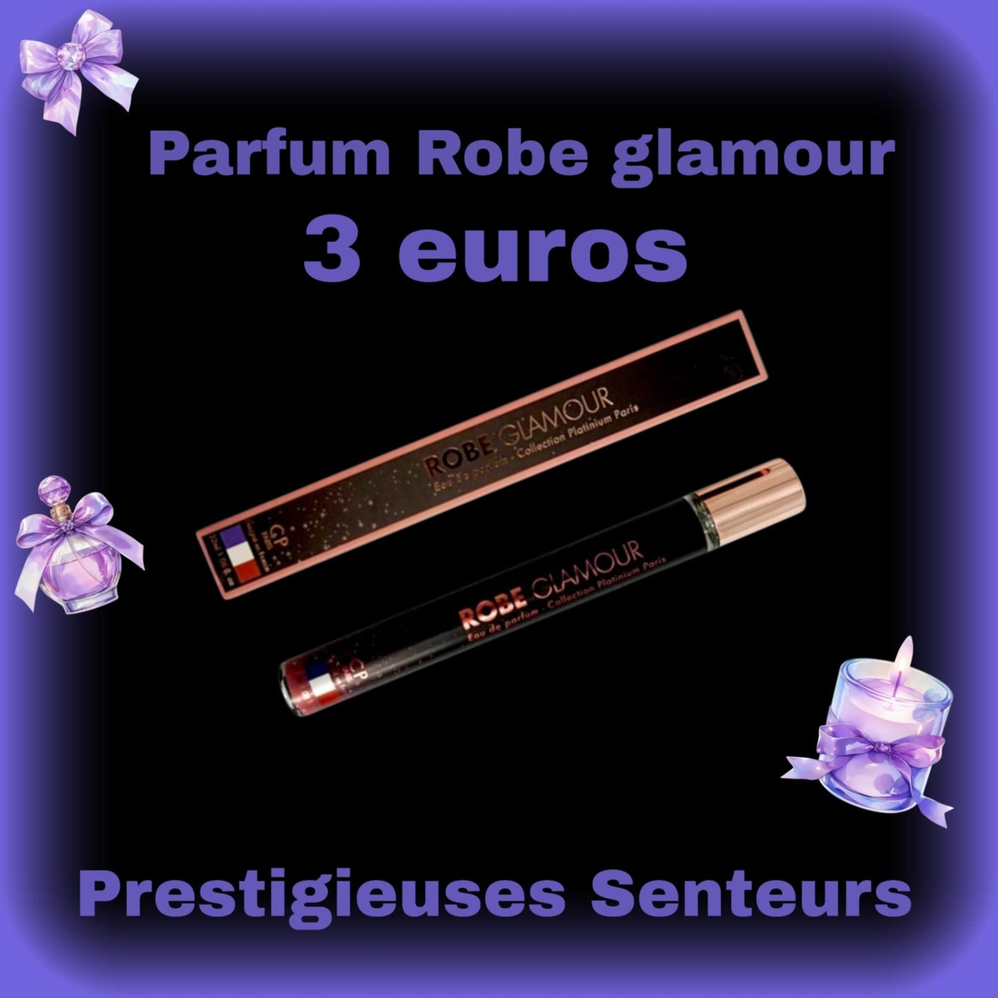 ROBE GLAMOUR. La Petite Robe Noir de G.35ml