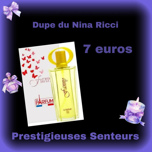 Parfum 75ml.  Dupe du Nina Ricci